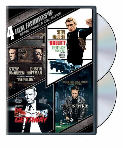 4 Film Favorites: Steve Mcqueen Collection, 4 Film Favorites: Steve Mcqueen Collection, DVD