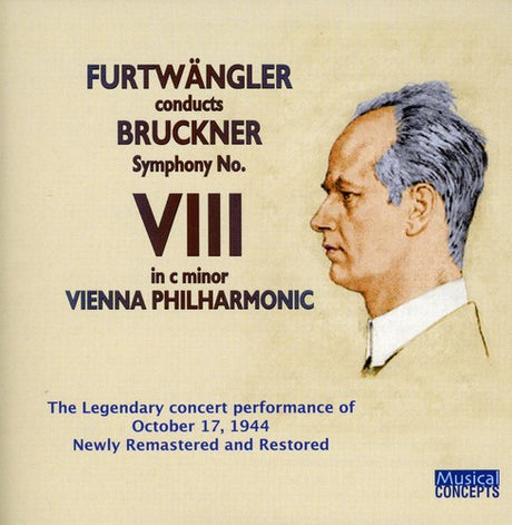 Symphony 8, Bruckner / Vienna Philharmonic Orch / Furtwangler, CD