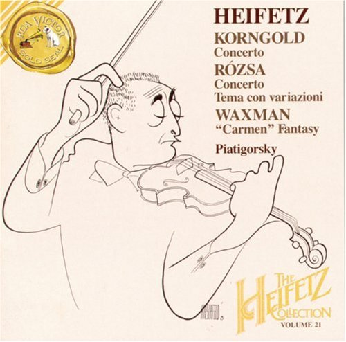 Concertos 21 -- Jascha Heifetz, CD