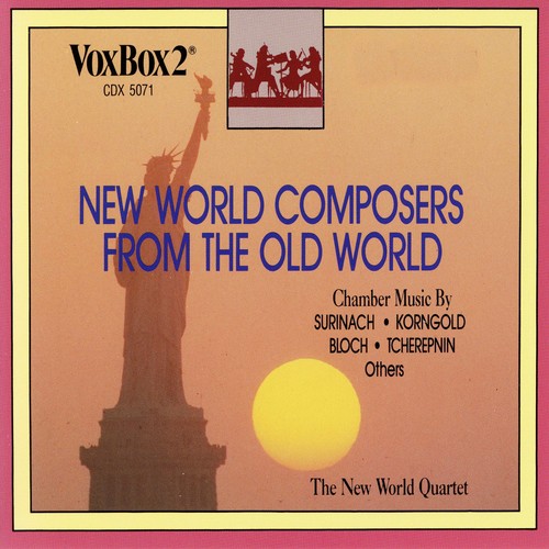 New World Composers From The Old World -- New World Quartet, CD