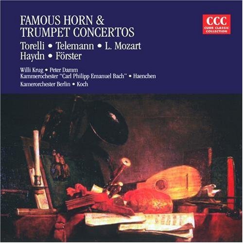 Famous Horn & Trumpet Concertos -- Torelli / Haydn / Mozart,L / Damm, CD