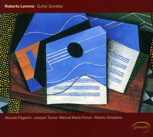Guitar Sonatas -- Lemma / Paganini / Turina / Ponce / Ginastera, CD