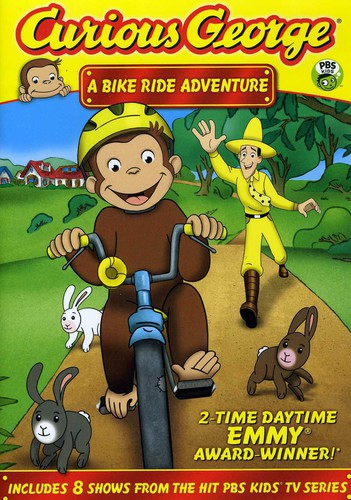 Bike Ride Adventure, Curious George, DVD