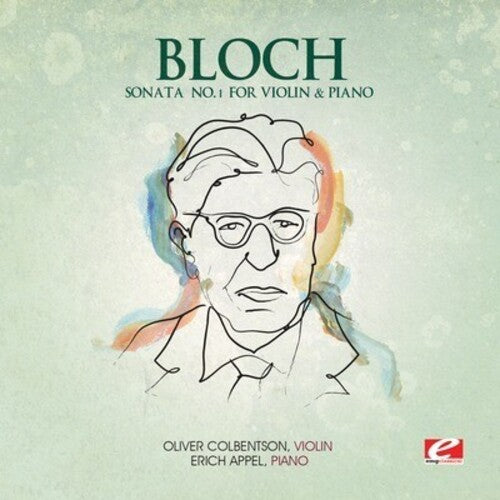 Sonata 1 For Violin & Piano -- Bloch, CD