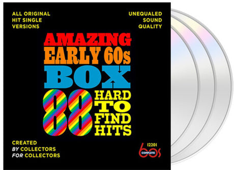 Amazing Early 60S Box: 88 Hard-To-Find Hits / Var, Amazing Early 60S Box: 88 Hard-To-Find Hits / Var, CD