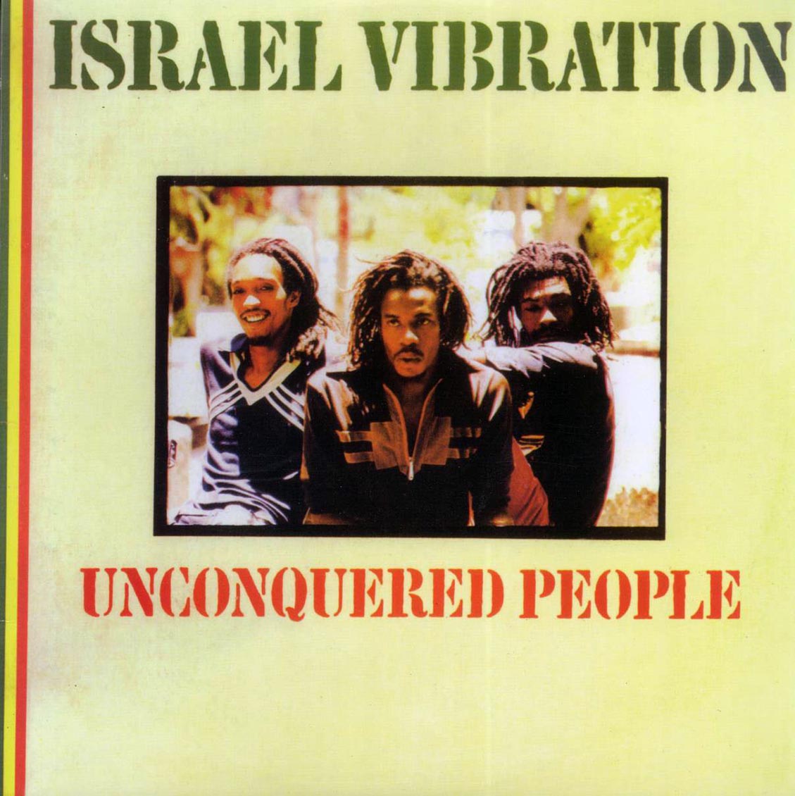 Israel Vibration - Unconquered People (Jamaica press) - Vinyl LP