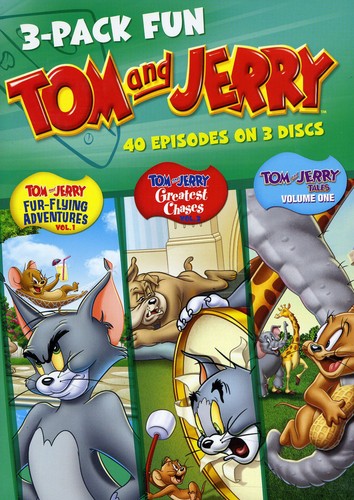 3-Pack Fun: Tom & Jerry, 3-Pack Fun: Tom & Jerry, DVD