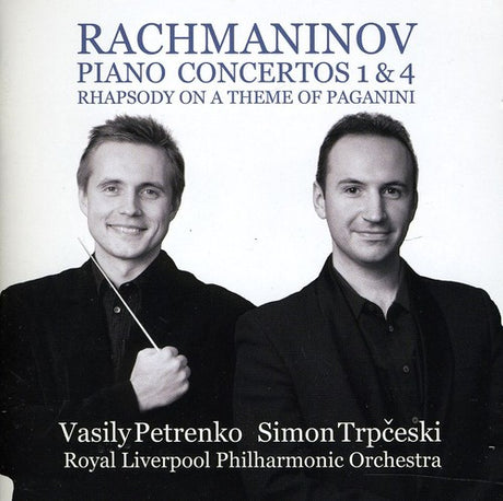 Piano Concertos 1 & 4, Rachmaninov / Trpceski / Petrenko, CD