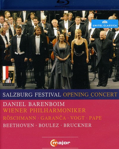 2010 Salzburg Festival Opening Concert -- Beethoven / Boulez / Bruckner, Blu-ray