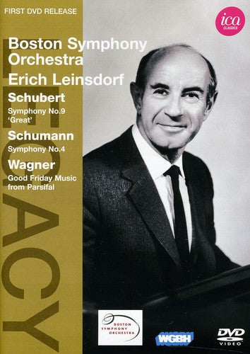 Legacy: Erich Leinsdorf -- Schubert / Schumann / Boston SYM Orch / Leinsdorf, DVD