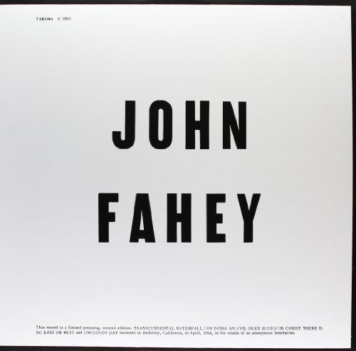 Blind Joe Death, John Fahey, LP