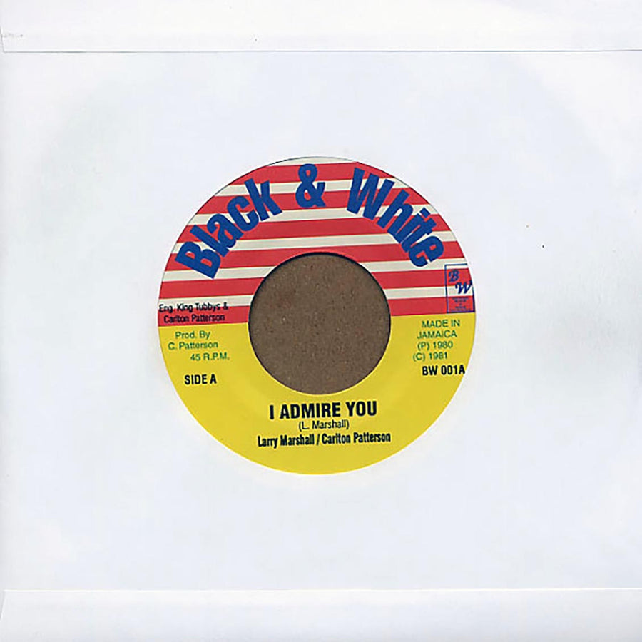 Larry Marshall - I Admire You  /  King Tubby - Watergate Rock -- 7"
