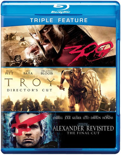 Alexander Revisted & Troy & 300 -- Blu-ray