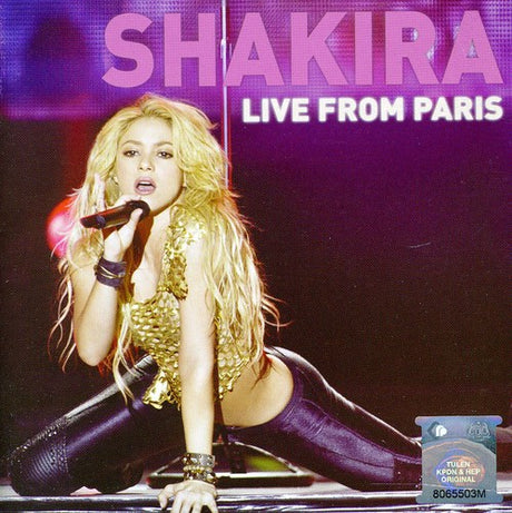 Live From Paris: Cd + Dvd Edition, Shakira, CD