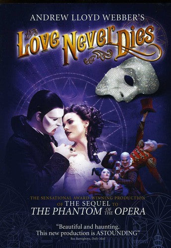 Andrew Lloyd Webber's Love Never Dies, Andrew Lloyd Webber's Love Never Dies, DVD