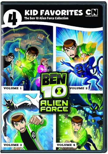 4 Kid Favorites Cartoon: Ben 10 Alien Force, 4 Kid Favorites Cartoon: Ben 10 Alien Force, DVD