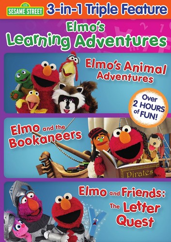 Elmo's Learning Adventures: Triple Feature, Elmo's Learning Adventures: Triple Feature, DVD