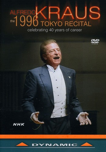 1996 Tokyo Recital -- Alfredo Kraus, DVD