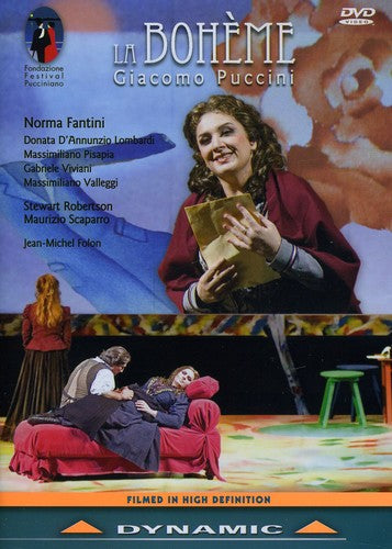 Boheme -- Puccini / Fantini / Lombardi / Pisapia / Robertson, DVD
