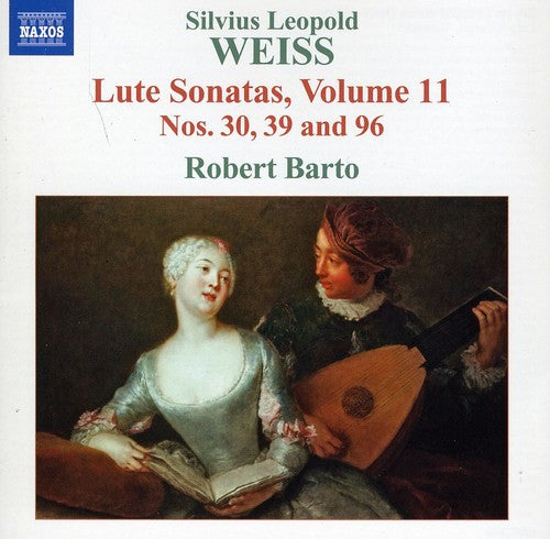 Lute Sonatas Nos. 30 & 39 & 96: 11 -- Weiss / Barto, CD
