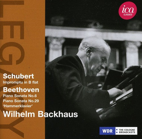 Legacy: Schubert & Backhaus -- Schubert / Beethoven / Backhaus, CD
