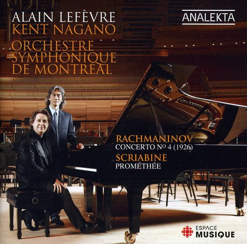 Poem Of Fire Op 60 / Piano Concerto -- Scriabin / Rachmaninoff / Lefevre / Nagano, CD