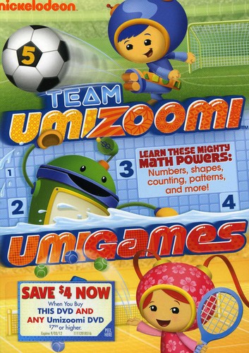 Team Umizoomi: Umigames, Team Umizoomi: Umigames, DVD
