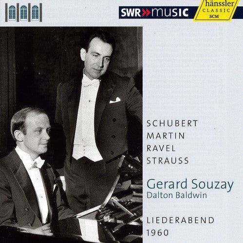 Duo Recital 1960 -- Schubert / Souzay / Baldwin, CD