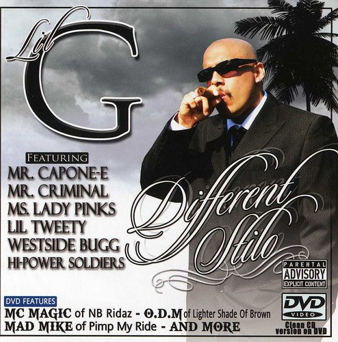 Different Stilo -- Lil G, CD