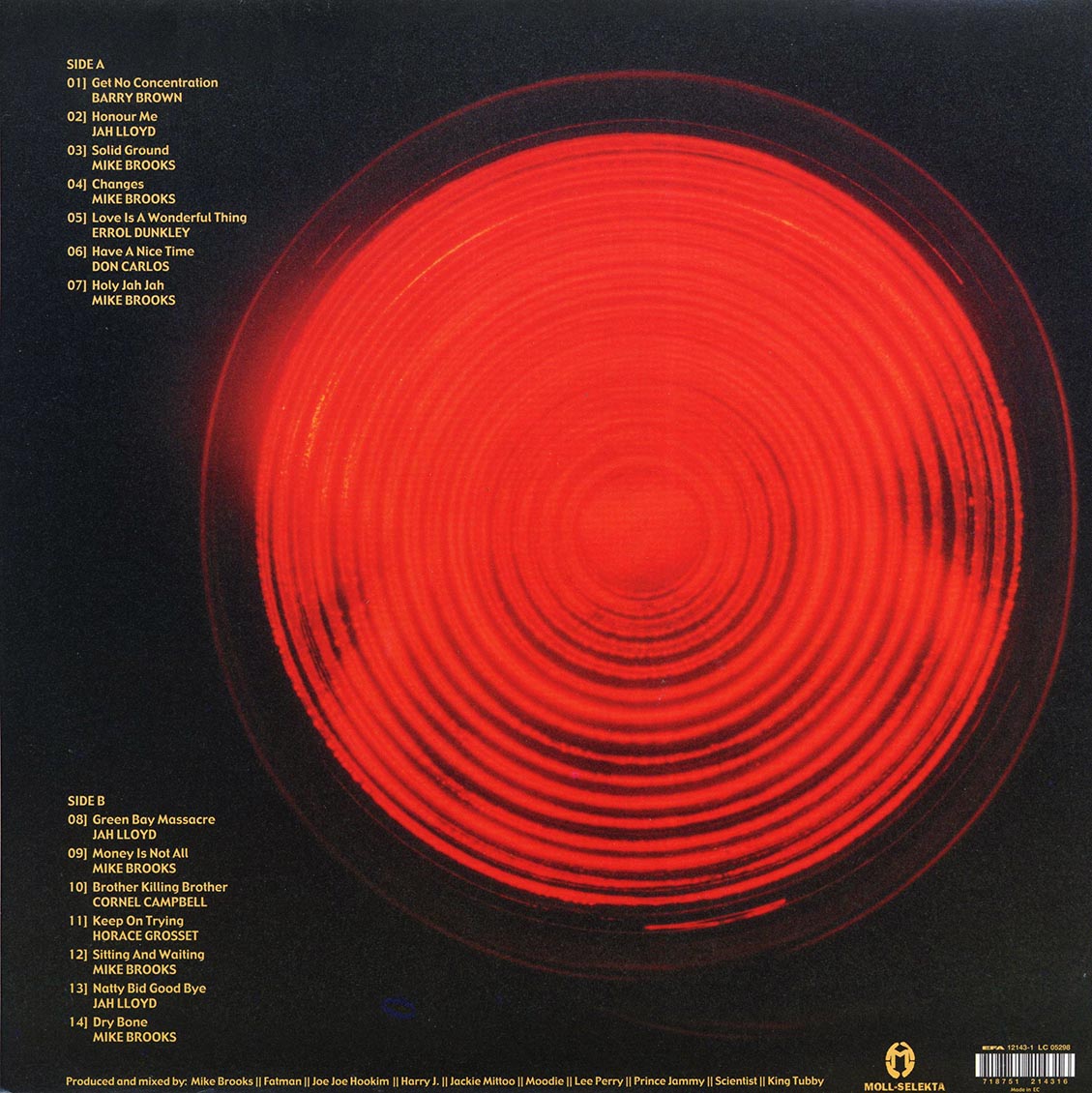 Mike Brooks, Barry Brown, Jah Lloyd, Don Carlos, Etc. - Mike Brooks And Friends: Just The Vibes 1975-1983 - Vinyl LP, LP