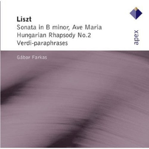 Liszt Piano Works -- Gabor Liszt / Farkas, CD
