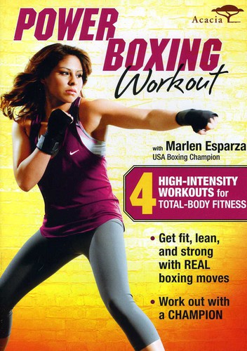 Power Boxing Workout With Marlen Esparza, Power Boxing Workout With Marlen Esparza, DVD