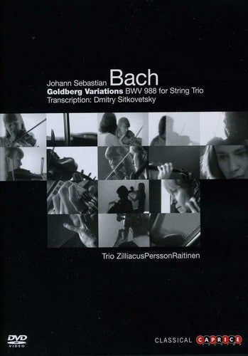 Goldberg Variations -- Bach,J.S. / Trio Zilliacus / Persson / Raitinen, DVD