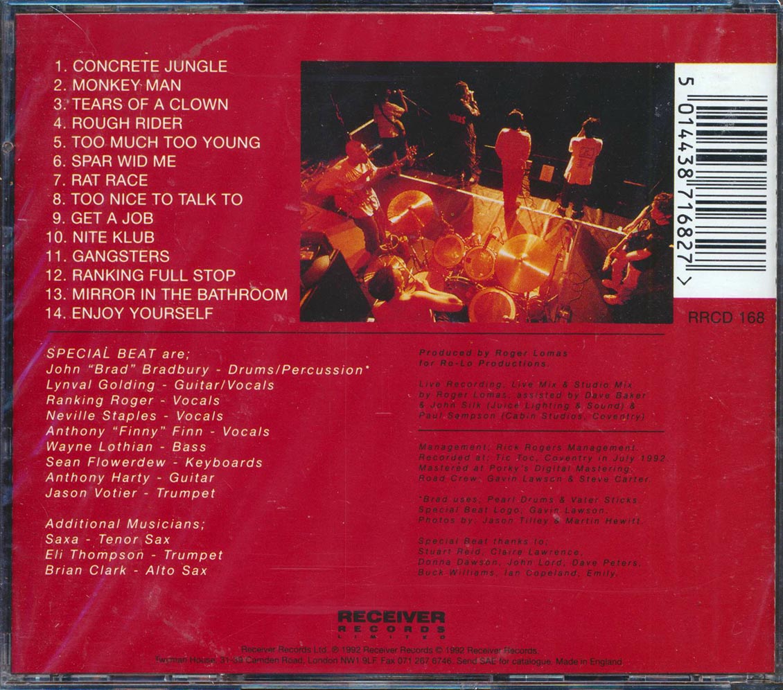 Special Beat - Live - CD, CD