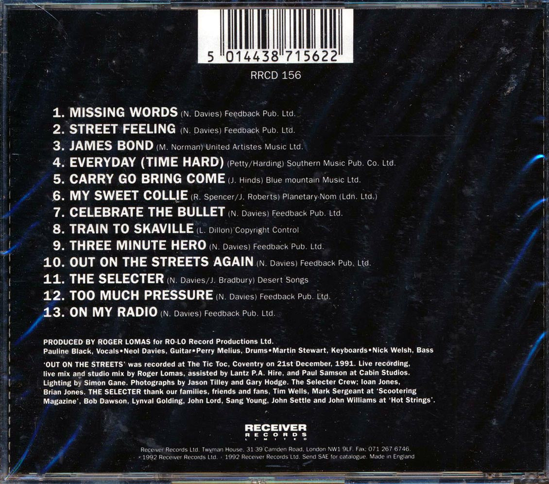 Selecter - Out On The Streets - CD, CD