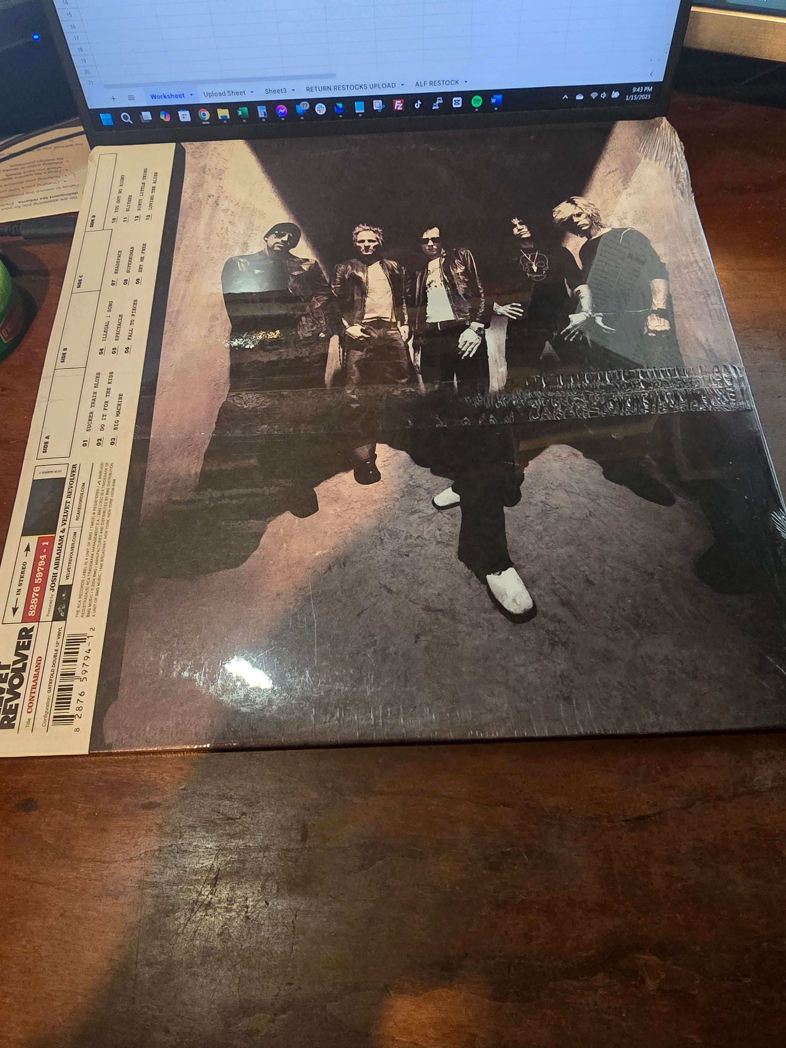 Contraband, Vinyl LP