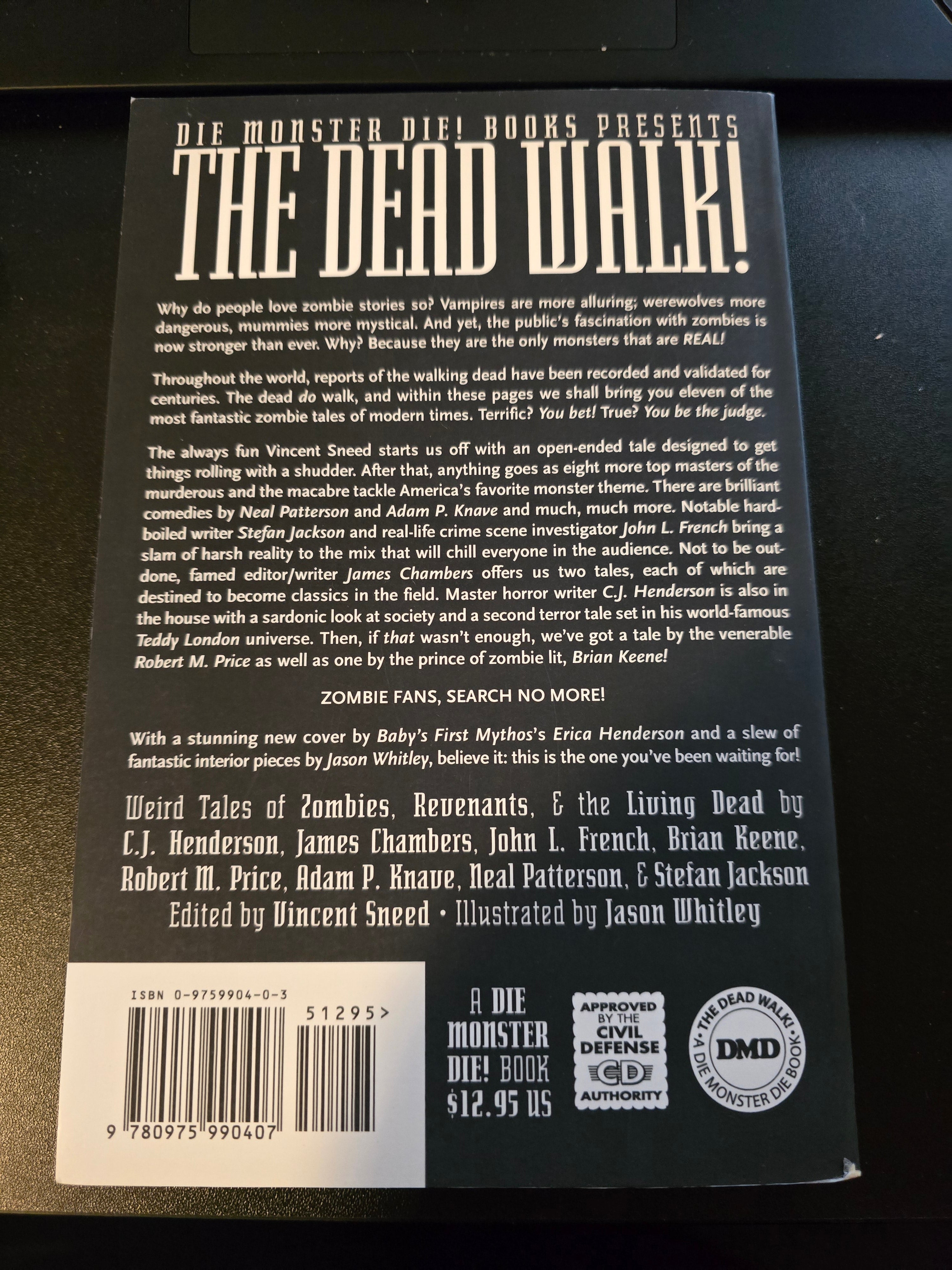 The Dead Walk!: Weird Tales of Zombies, Revenants, and the Living Dead, Paperback