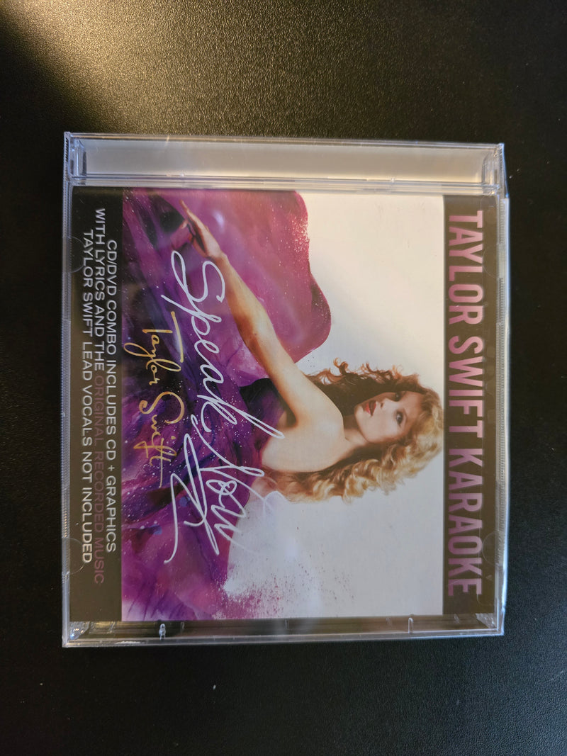 Speak Now: Karaoke Edition - Taylor Swift, Audio CD/DVD COMBO W LYRICS
