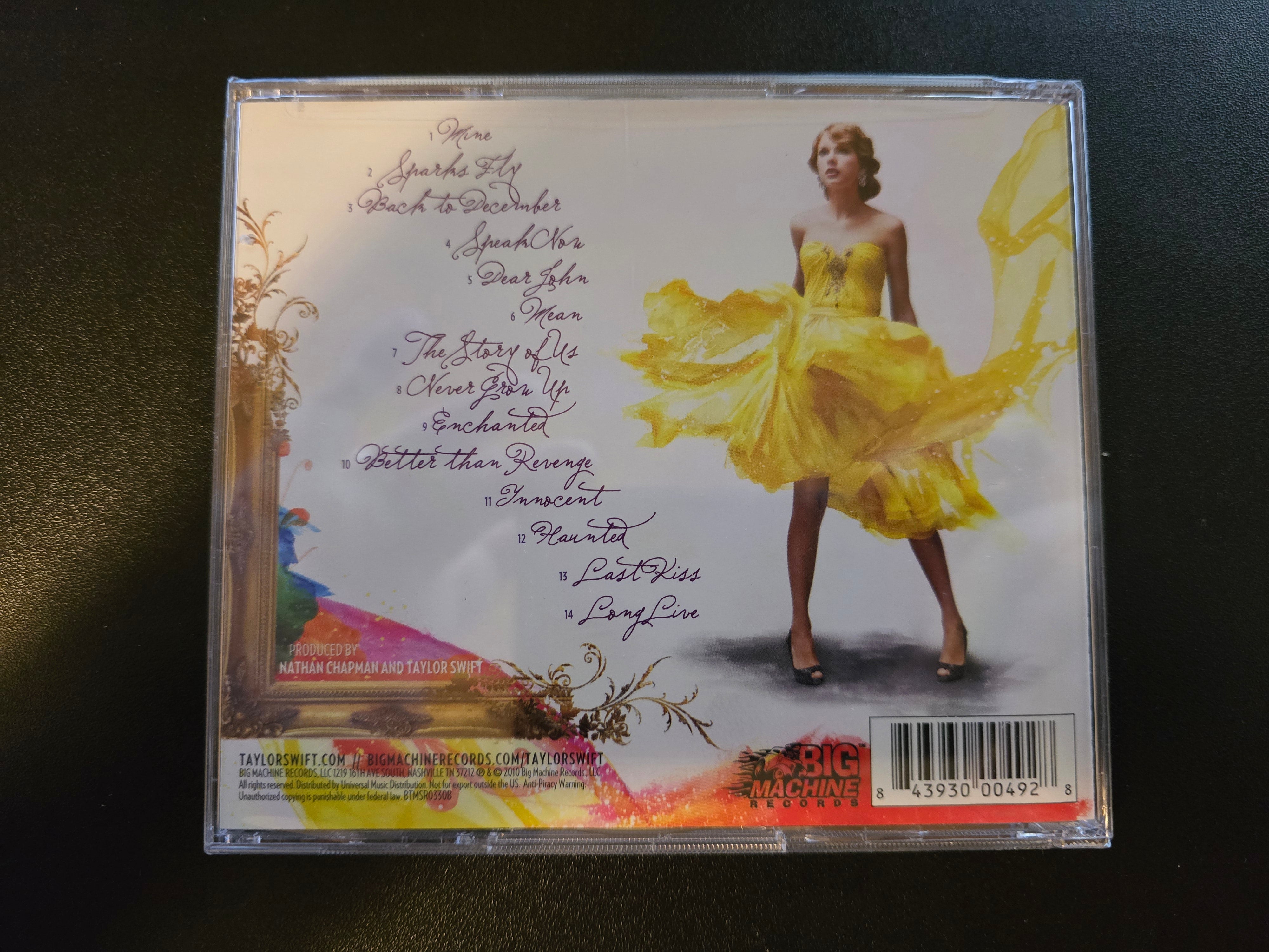 Speak Now: Karaoke Edition - Taylor Swift, Audio CD/DVD COMBO W LYRICS, CD