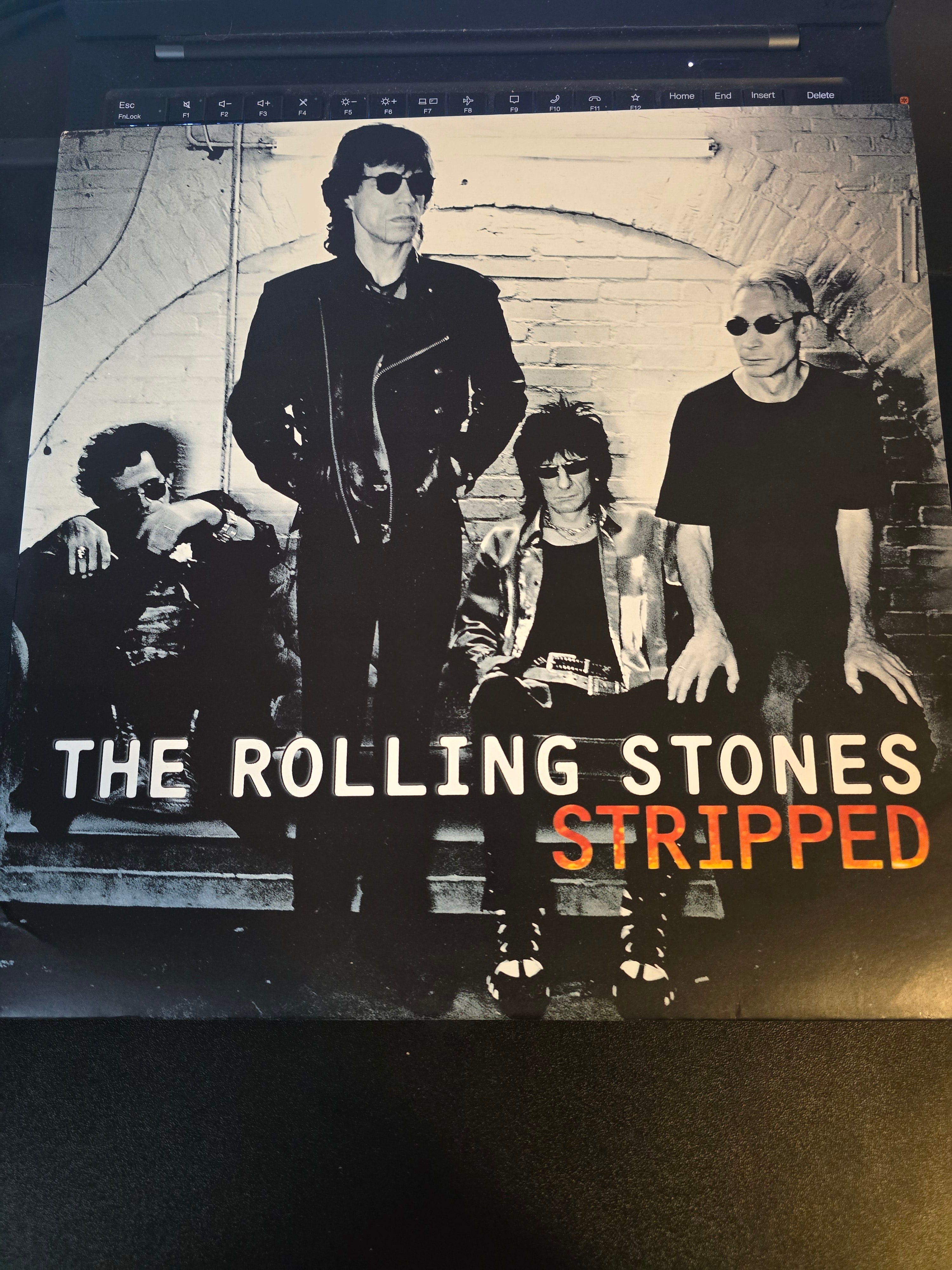 The Rolling Stones: Stripped - 2xLP Live, Caroline Records, RARE