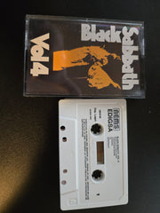 Black Sabbath Vol 4 Audio Cassette, NEMS EDIGSA