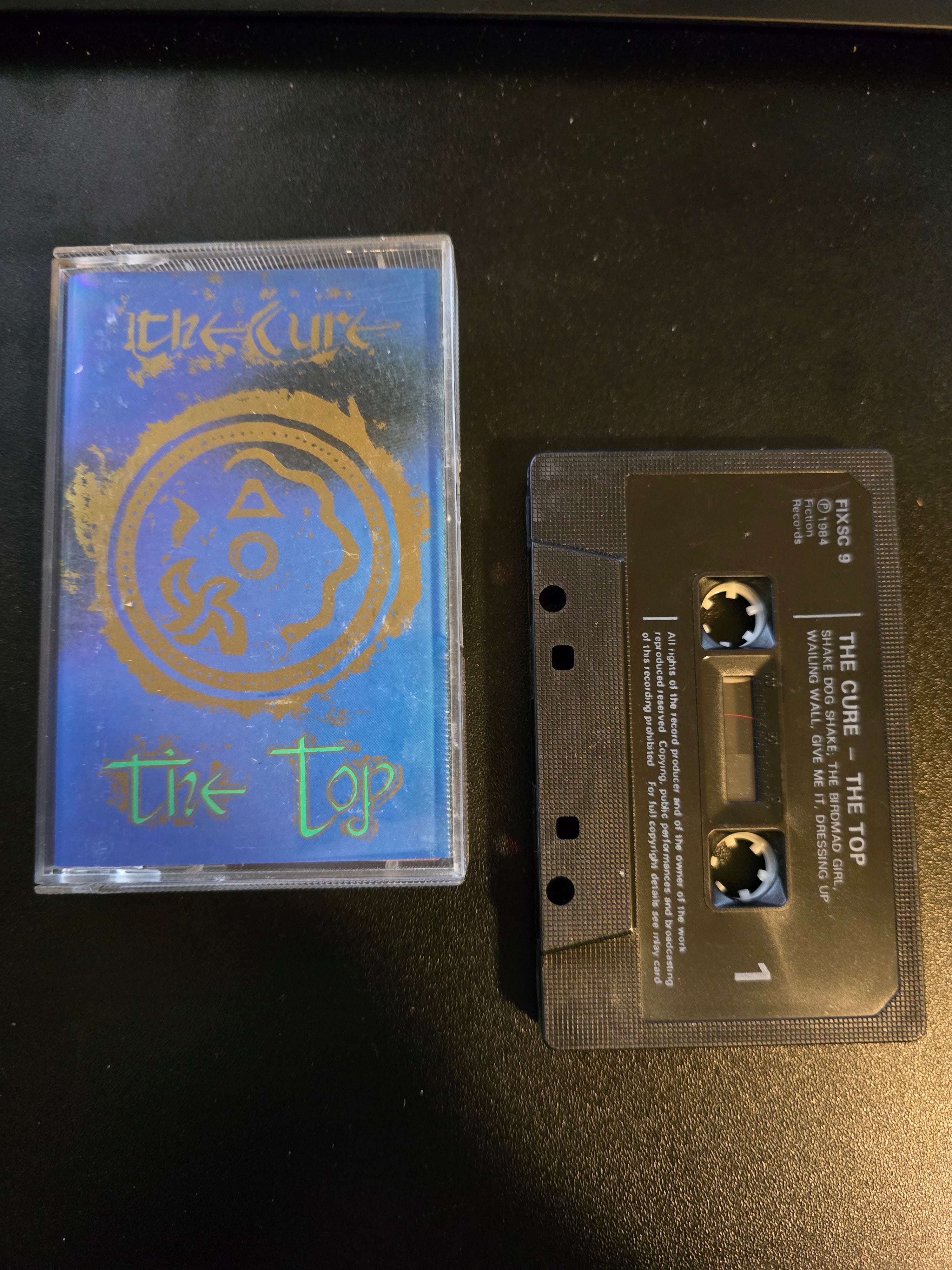 The Cure - The Top Cassette, UK release, Shake Dog Shake, VG+