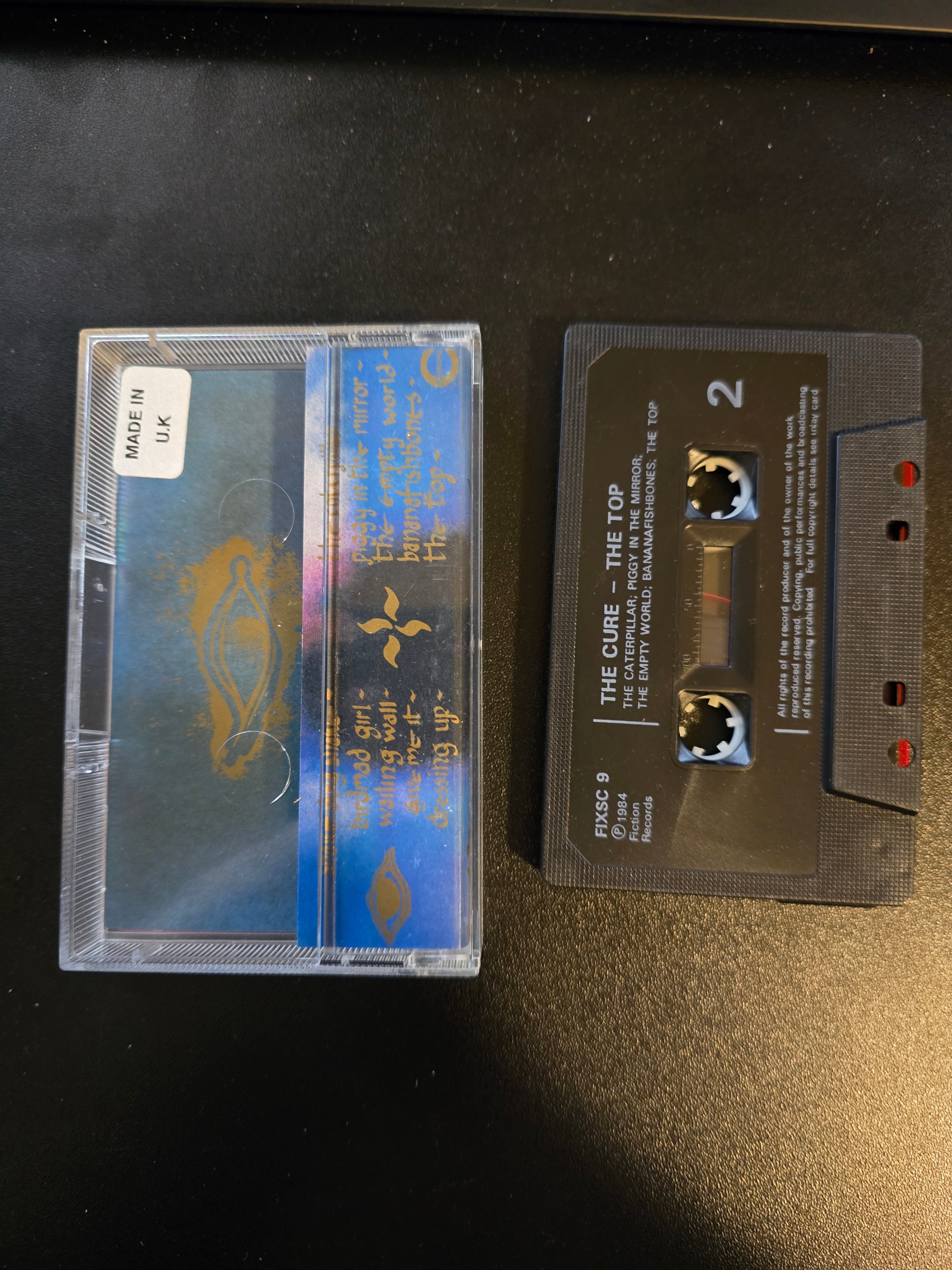 The Cure - The Top Cassette, UK release, Shake Dog Shake, VG+, Other