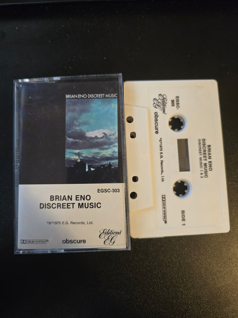 Brian Eno - Discreet Music (EGSC-303, Dolby, Obscure, Vintage Cassette