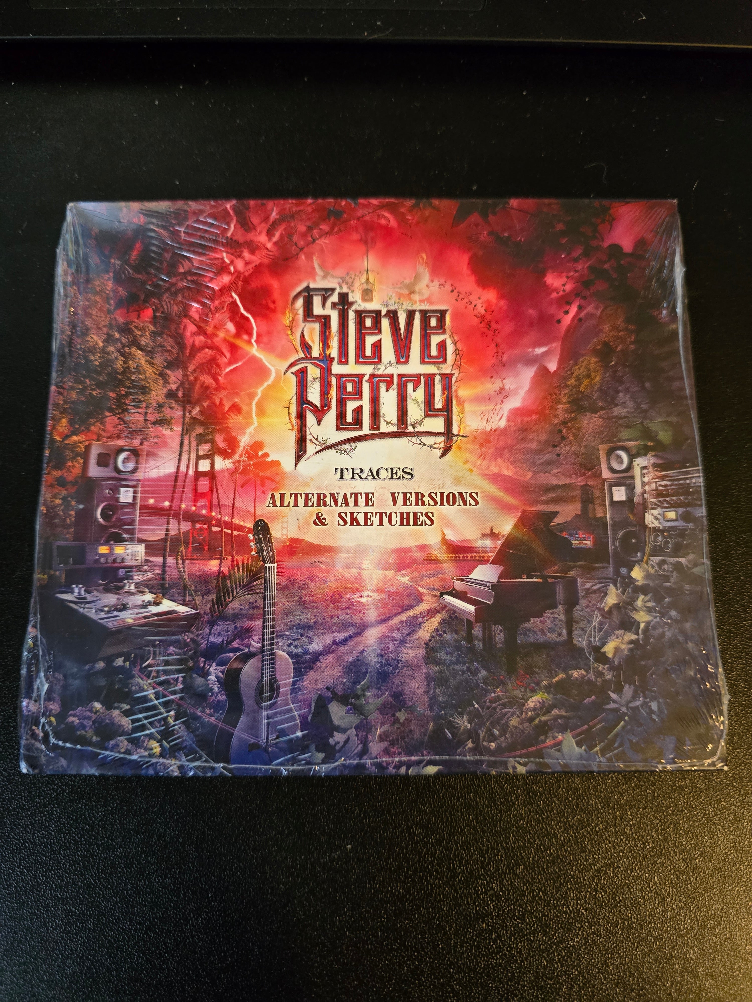 Traces: Alternate Versions & Sketches by Steve Perry (CD, 2020) Digipak