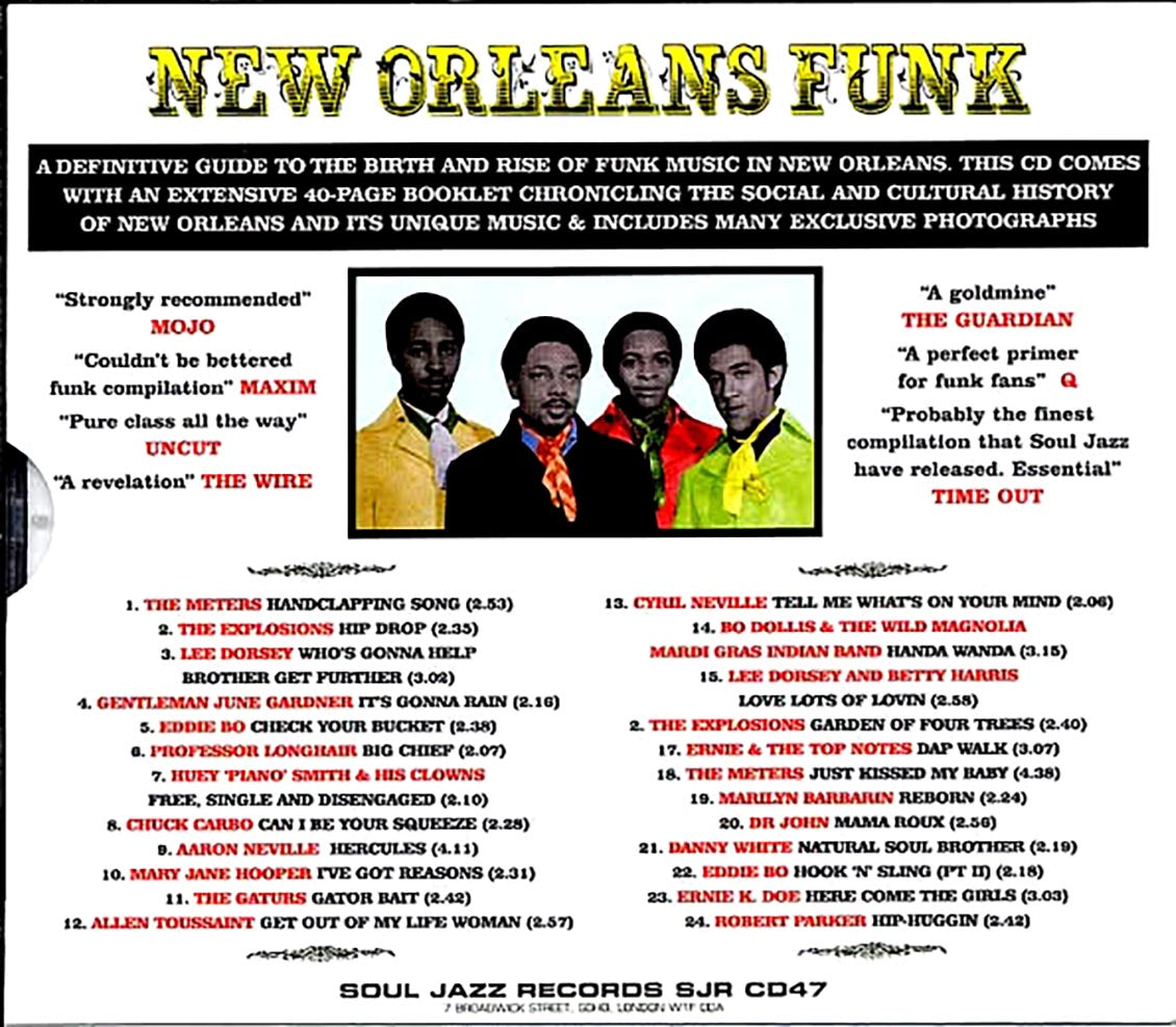 Eddie Bo, The Meters, Dr. John, Allen Toussaint, Etc. - New Orleans Funk - CD, CD