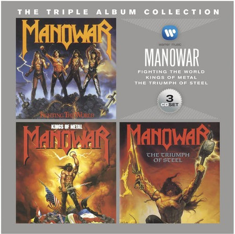 Triple Album Collection, Manowar, CD