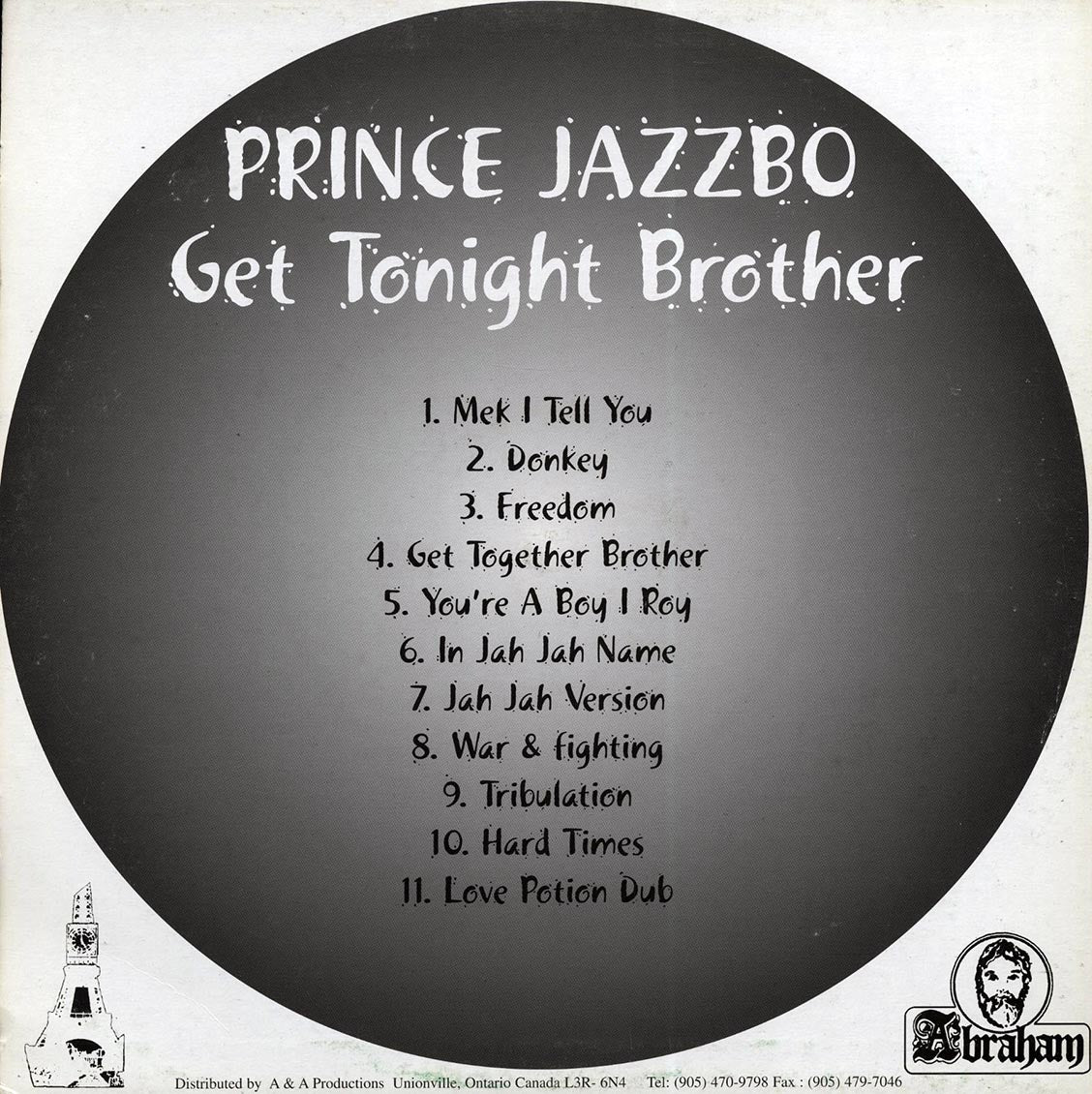 Prince Jazzbo - Get Together Brother - Vinyl LP, LP