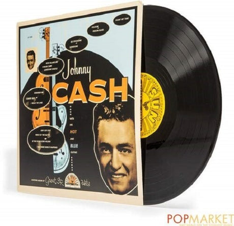With His Hot & Blue Guitar, Johnny Cash, LP