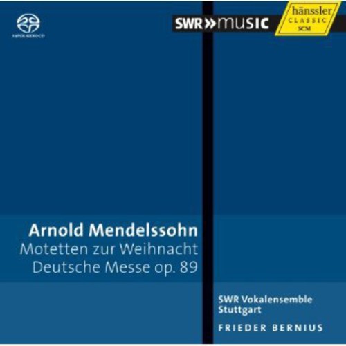 Motetten Zur Weihnacht -- Mendelssohn / Bernius, CD